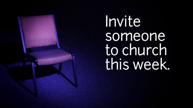 Who are you inviting to church this Sunday?