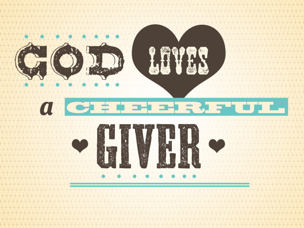 God Loves A Cheerful Giver | The Gathering Ottawa